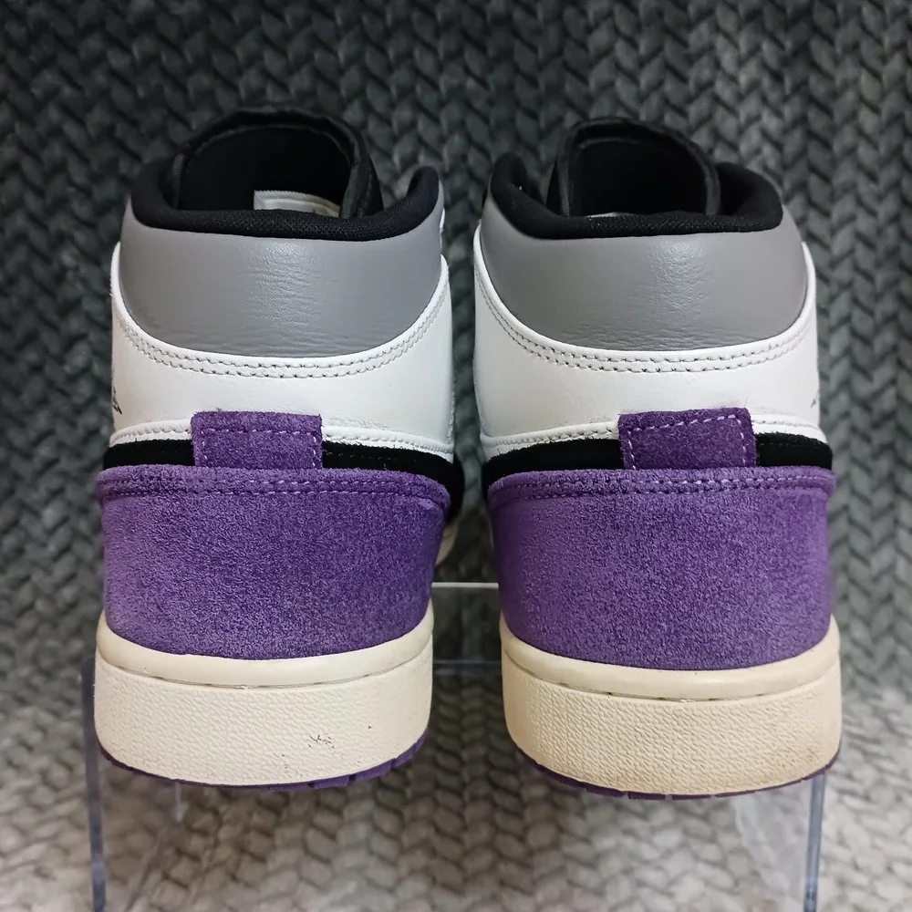 Air Jordan 1 Mid SE Varsity Purple Men's Sneakers Shoes Size 9